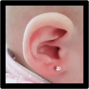 Baby ear piercing london