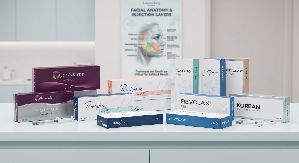 Juvederme, Restylane, Revolax, Korean fillers in Hurghada
